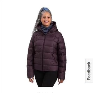 Women’s Coldfront Down Hoodie- size Large